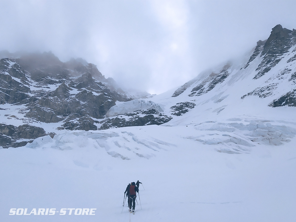 Kit solaire portable ski randonnée glacier