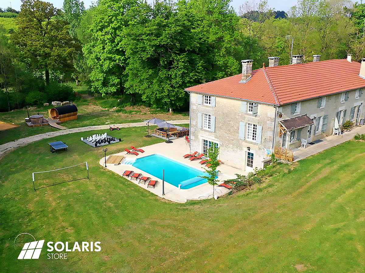 Gite dans la Marne avec système solaire ESS