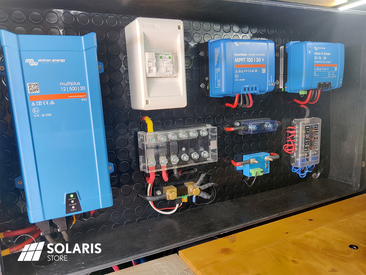 Installation Victron dans Fiat Ducato