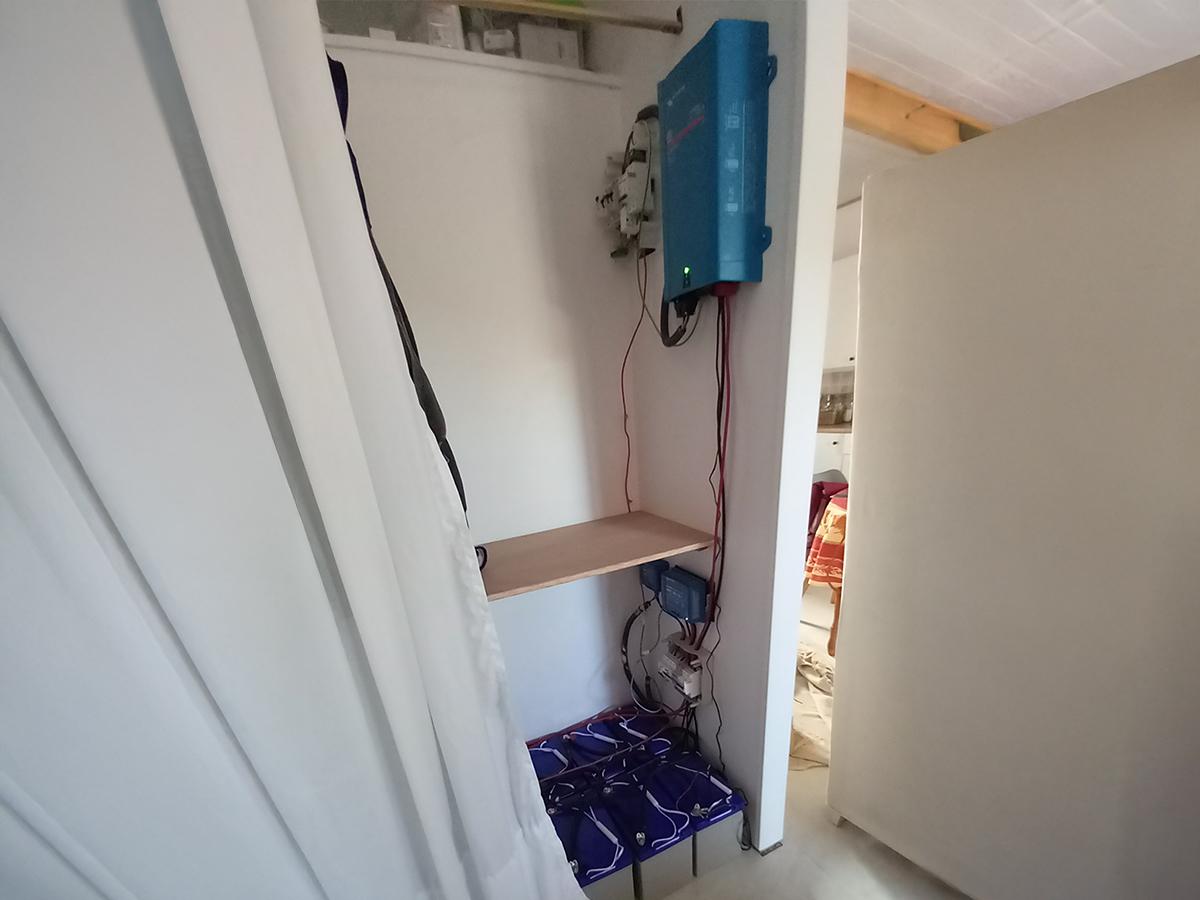 Installation solaire bergerie isolée en Corse