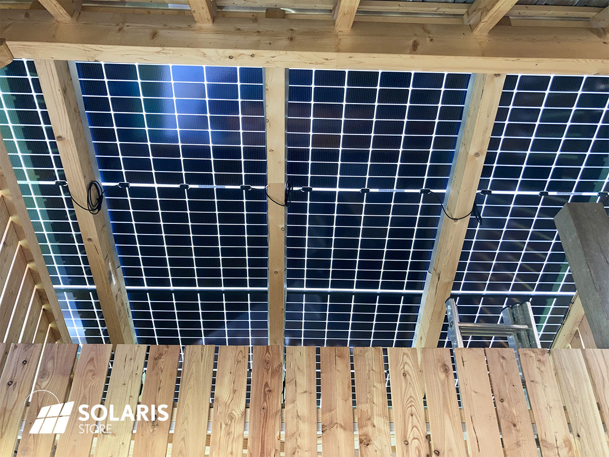 Panneaux solaires bi-verre