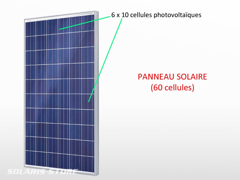 Panneau solaire 60 cellules