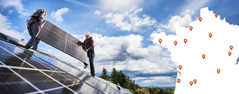 Réseau d'installateurs solaires