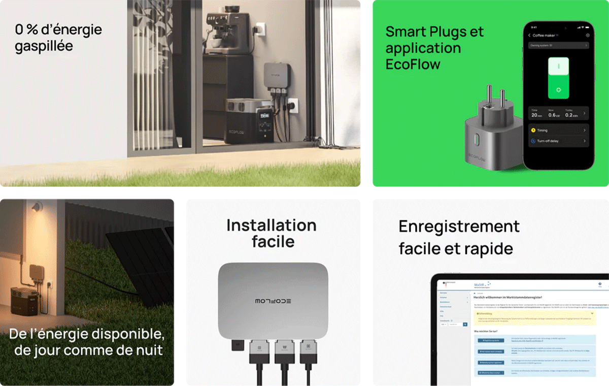 Avantages du micro-onduleur PowerStream d'Ecoflow