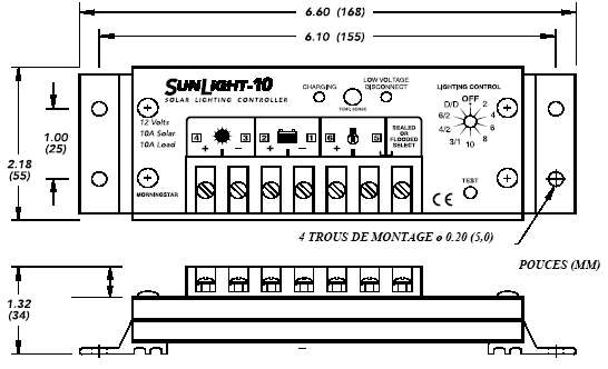 crepusculaire sunlight 12v 10A